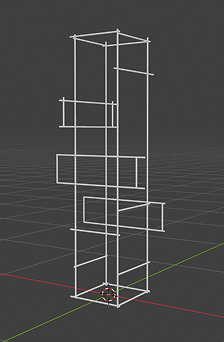 Blender wireframe